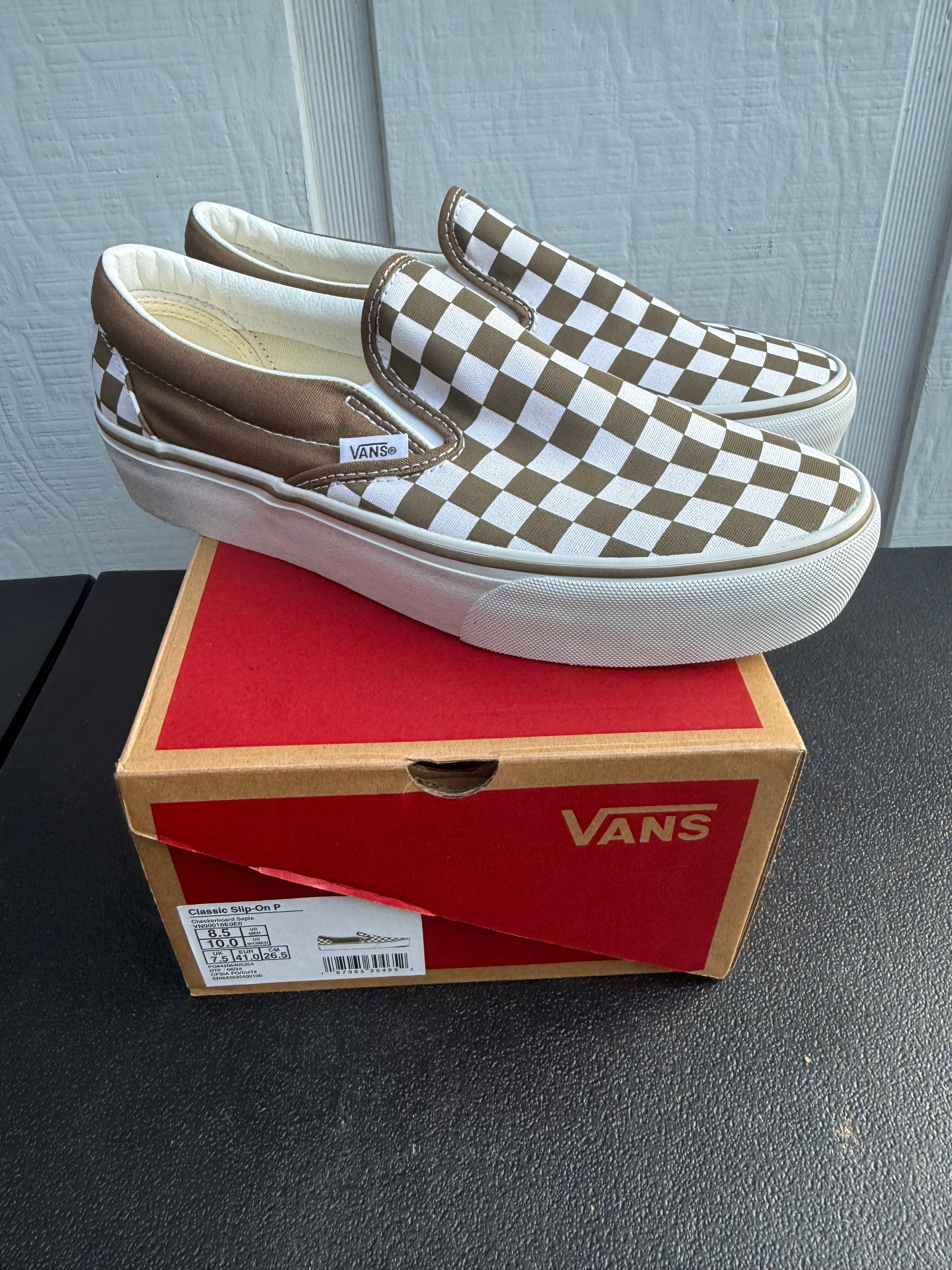 VANS Slip on P size 8.5M/10W
