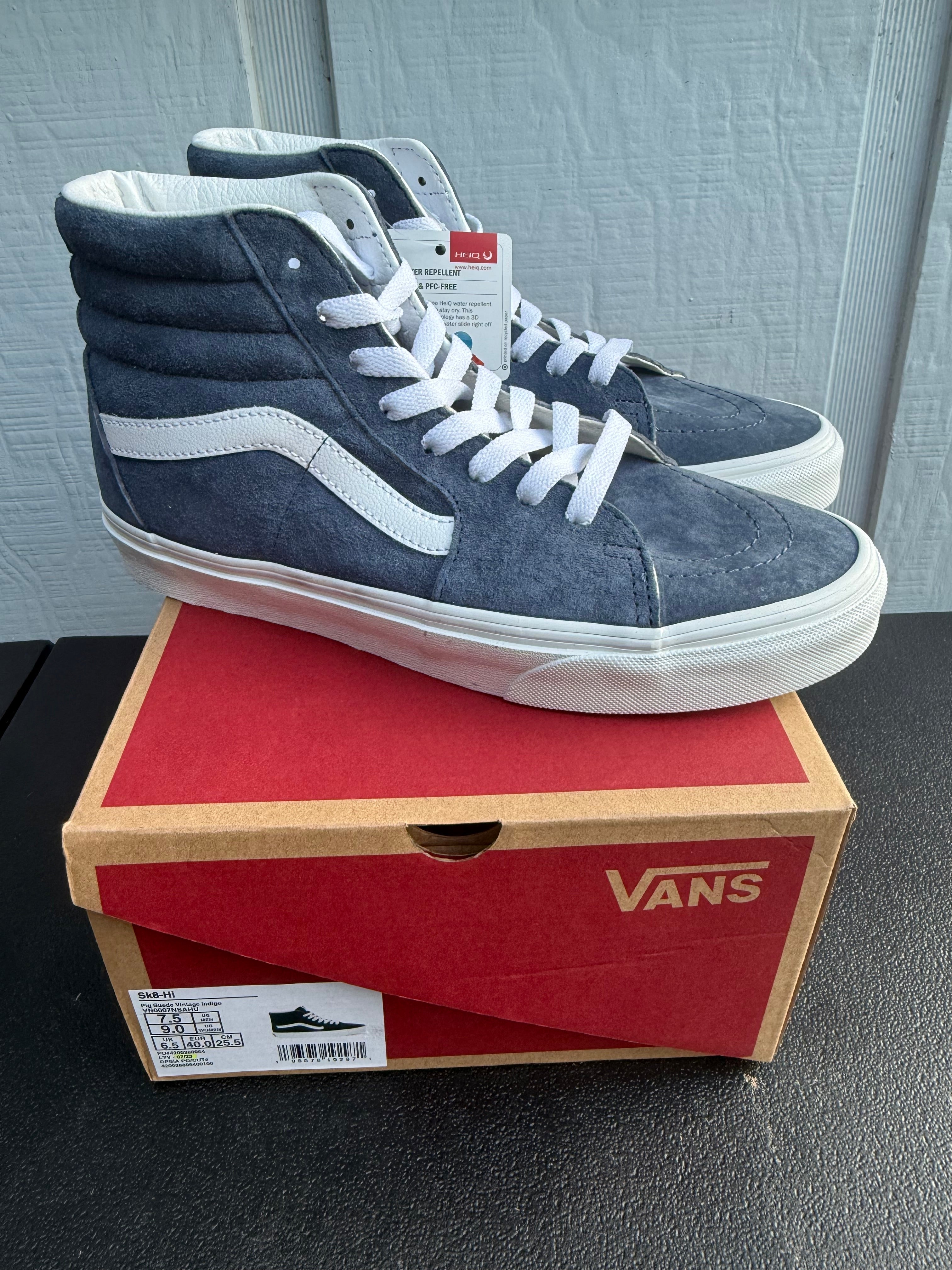 VANS SK8 HI size 7.5M/9W