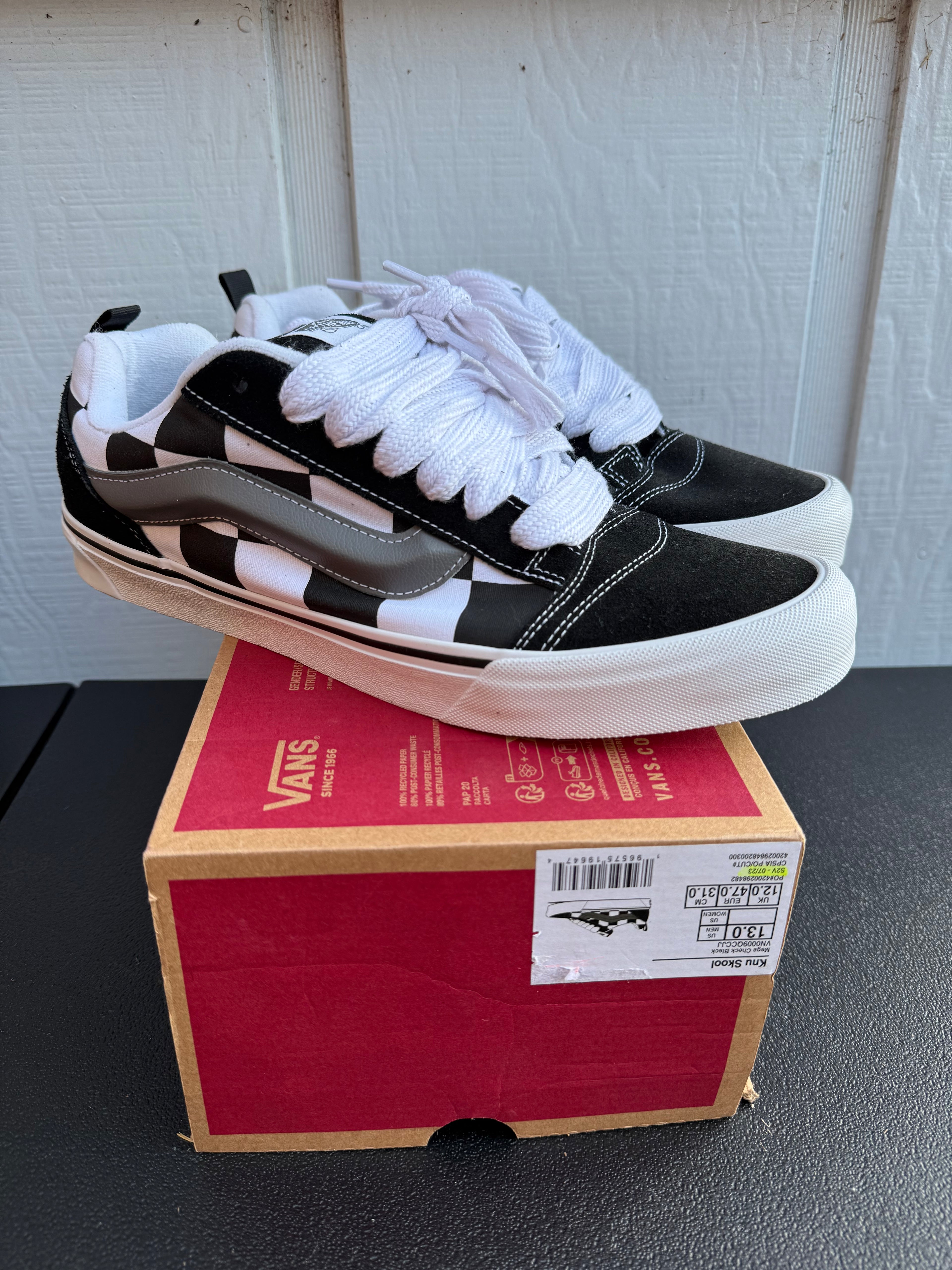 VANS Knu Skool size 13