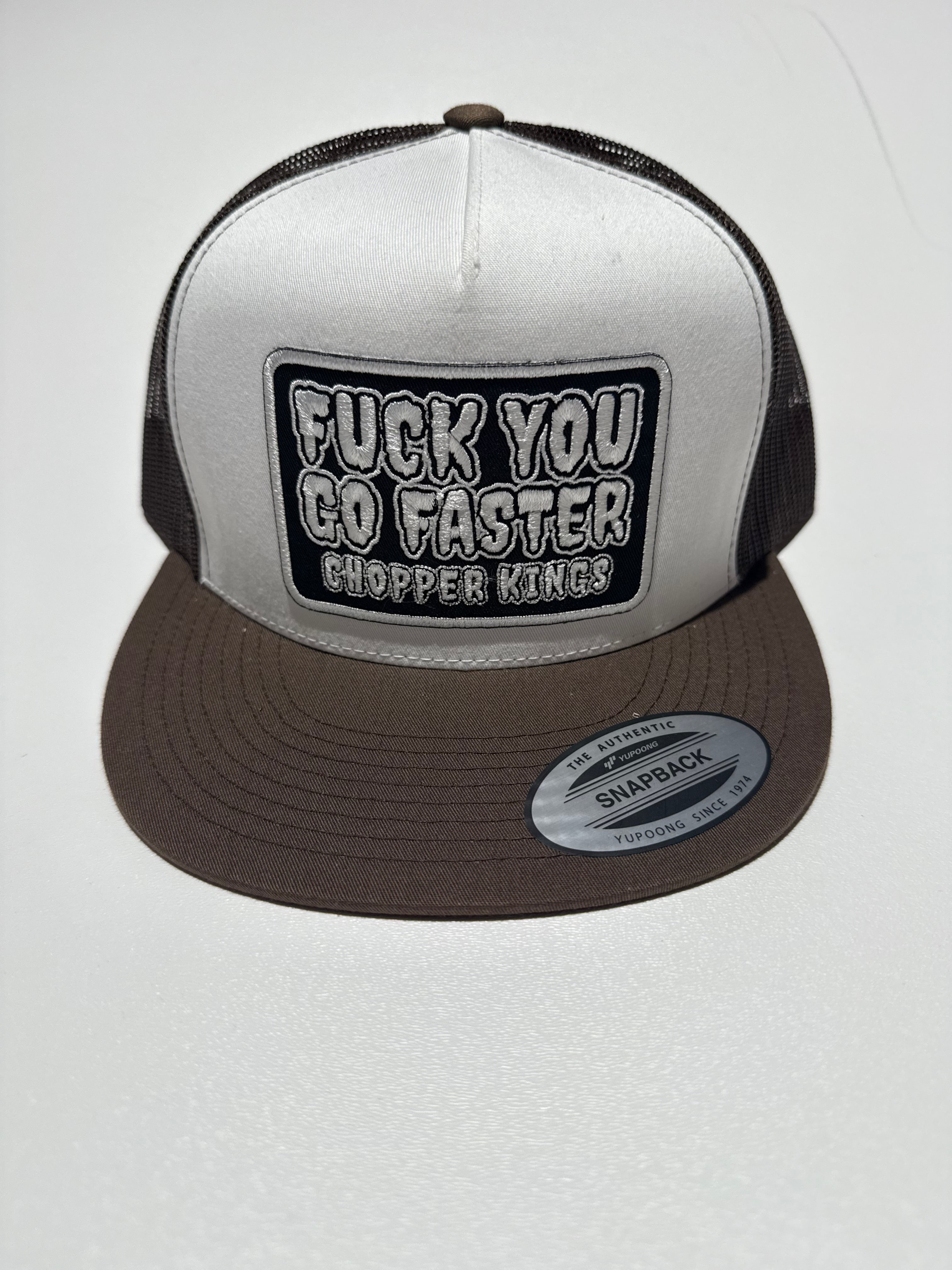 Cap with a graphic design on a white background